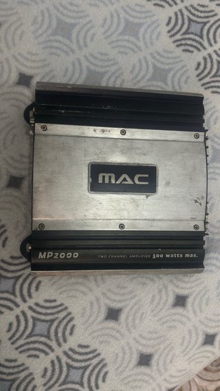 MAC MP2000 Amplificador 2 Canales 500W