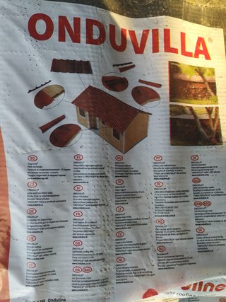 14 Tejas Asfálticas Verde ONDUVILLA