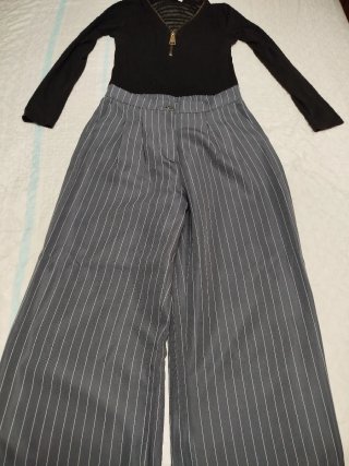 Conjunto Pantalón y Camiseta Rayas