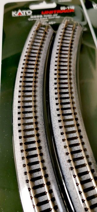 Set N circuito de vías KATO UniTrack maqueta tren