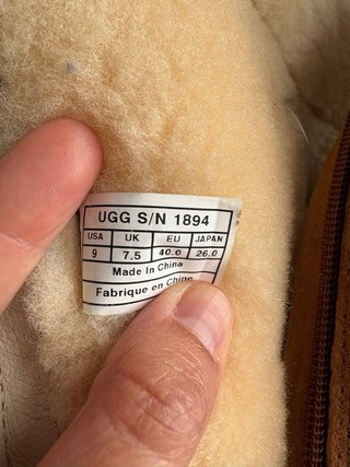 Botas UGG Camel Talla 40