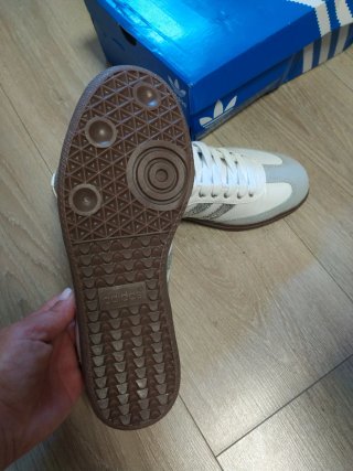 Zapatillas Adidas Samba OG Glitter Plata Mujer