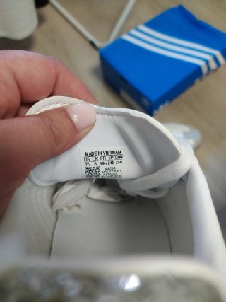 Zapatillas Adidas Samba OG Glitter Plata Mujer
