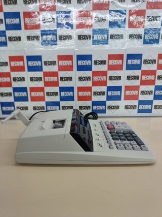 Calculadora de Escritorio Sharp con Impresora Gris