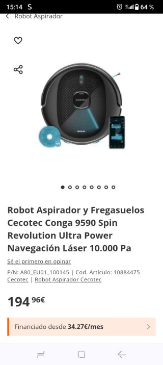 Cecotec Conga 9590