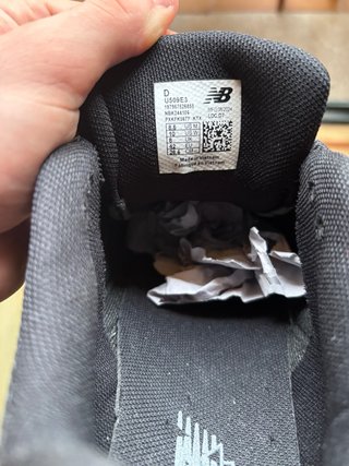 New Balance 509 Zapatillas Negras y Plateadas