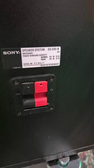 Altavoces Sony SS-E50II.