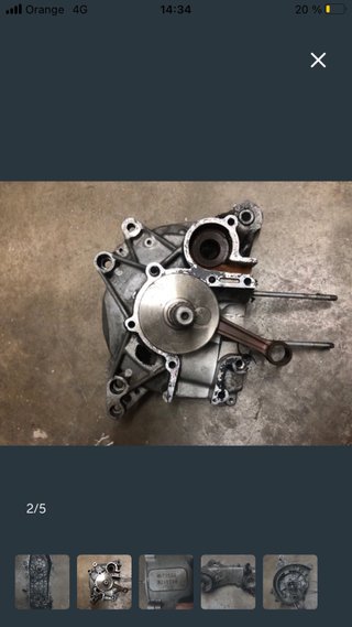 Horquilla Zip Mk1 con Freno de Disco y bloque moto