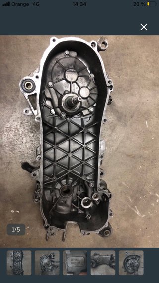 Horquilla Zip Mk1 con Freno de Disco y bloque moto