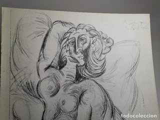 Dibujo Picasso Carnet de Dessins 1948