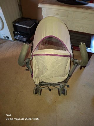 Carro de paseo morado