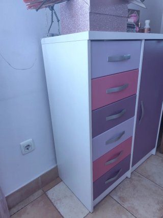 Dormitorio infantil con cama supletoria