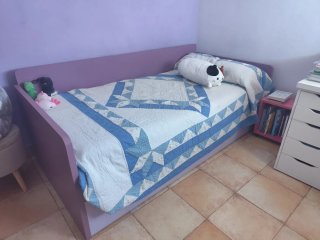 Dormitorio infantil con cama supletoria