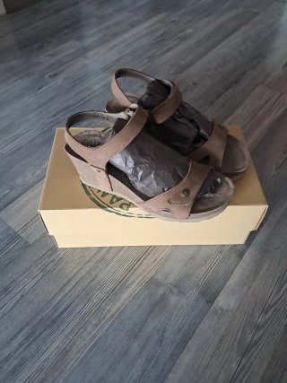 Sandalias Panama Jack Marrón Talla 36 SIN ESTRENAR