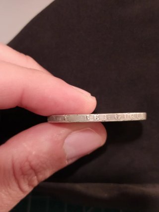 Moneda Plata 5 Francos Bélgica 1851 Leopoldo I