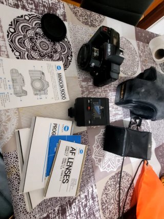 Equipo Fotografía Minolta 5000 + reparar o piezas