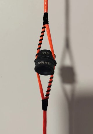 Ajustes para arco de poleas de caza.