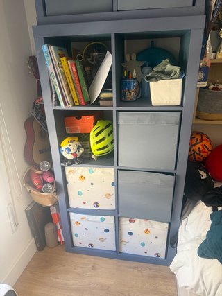 Mueble Kallax Ikea Azul