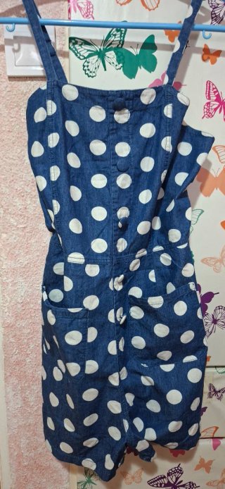 Mono corto mujer lunares