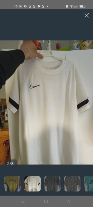 Camiseta Nike Blanca