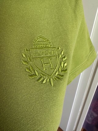 Polo Tommy Hilfiger Mujer Verde Talla L