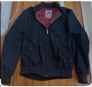 Chaqueta Harrington azul
