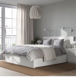 Cama Ikea 135x190 con 4 cajones