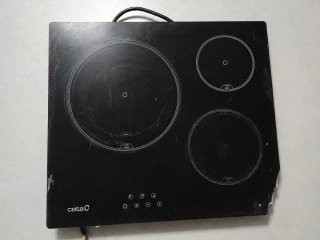 Piani cottura in vetroceramica Cata a 3 fuochi