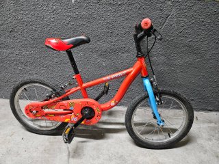 Bicicleta Infantil Roja 16