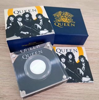 Moneda Grupo Queen Plata UK