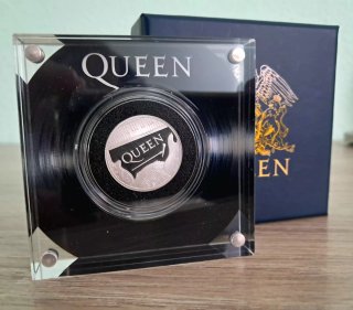 Moneda Grupo Queen Plata UK