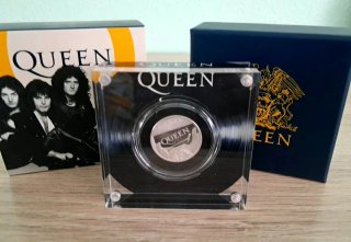Moneda Grupo Queen Plata UK