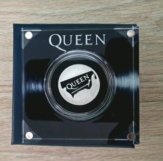 Moneda Grupo Queen Plata UK