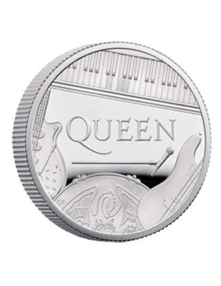 Moneda Grupo Queen Plata UK