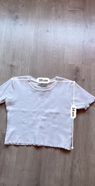 Top Verano Blanco Pull and Bear