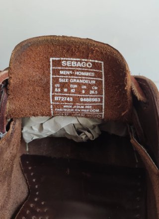 Zapatos náuticos Sebago Marrón Talla 42