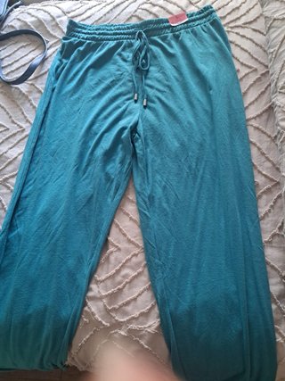 Pantalón cómodo azul talla L