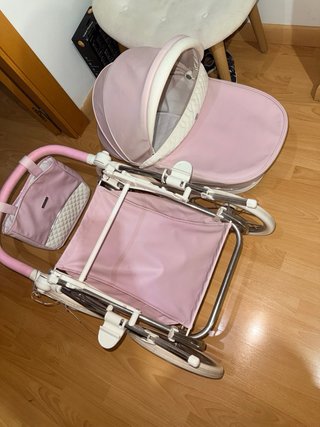 Carro Muñecas Bebecar Rosa
