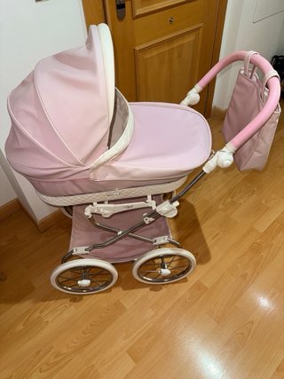 Carro Muñecas Bebecar Rosa