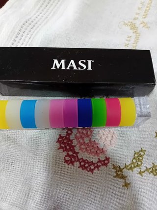 MASI Segna bicchieri in silicone multicolor