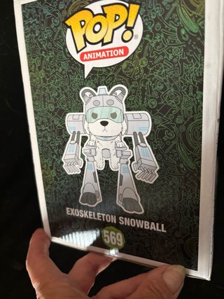 Funko Pop! Rick and Morty 569 Exoskeleton Snowball