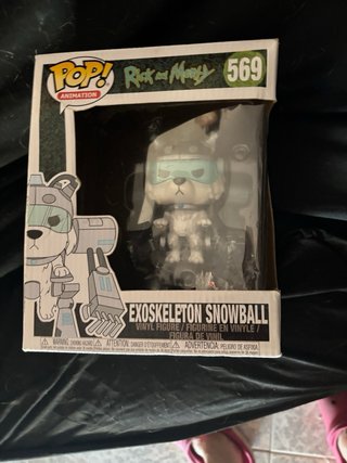 Funko Pop! Rick and Morty 569 Exoskeleton Snowball