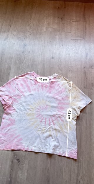 Camiseta Stradivarius Tie-Dye Talla XS