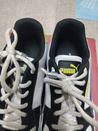 Scarpe Puma Nere/Bianche Tg 37