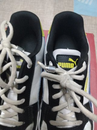 Scarpe Puma Nere/Bianche Tg 37