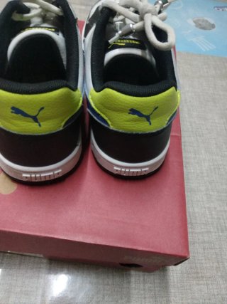 Scarpe Puma Nere/Bianche Tg 37
