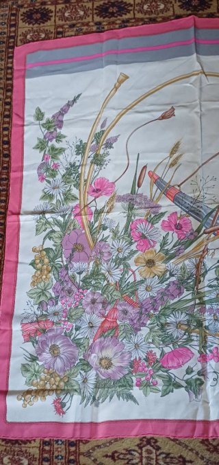 Foulard Celine seta vintage