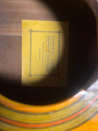 Guitarra Flamenca Antonio Ariza del 1970s!!