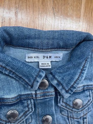 Chaquetas vaqueras para niña