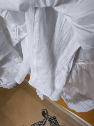 Vestido Boho Chic Blanco Talla Única